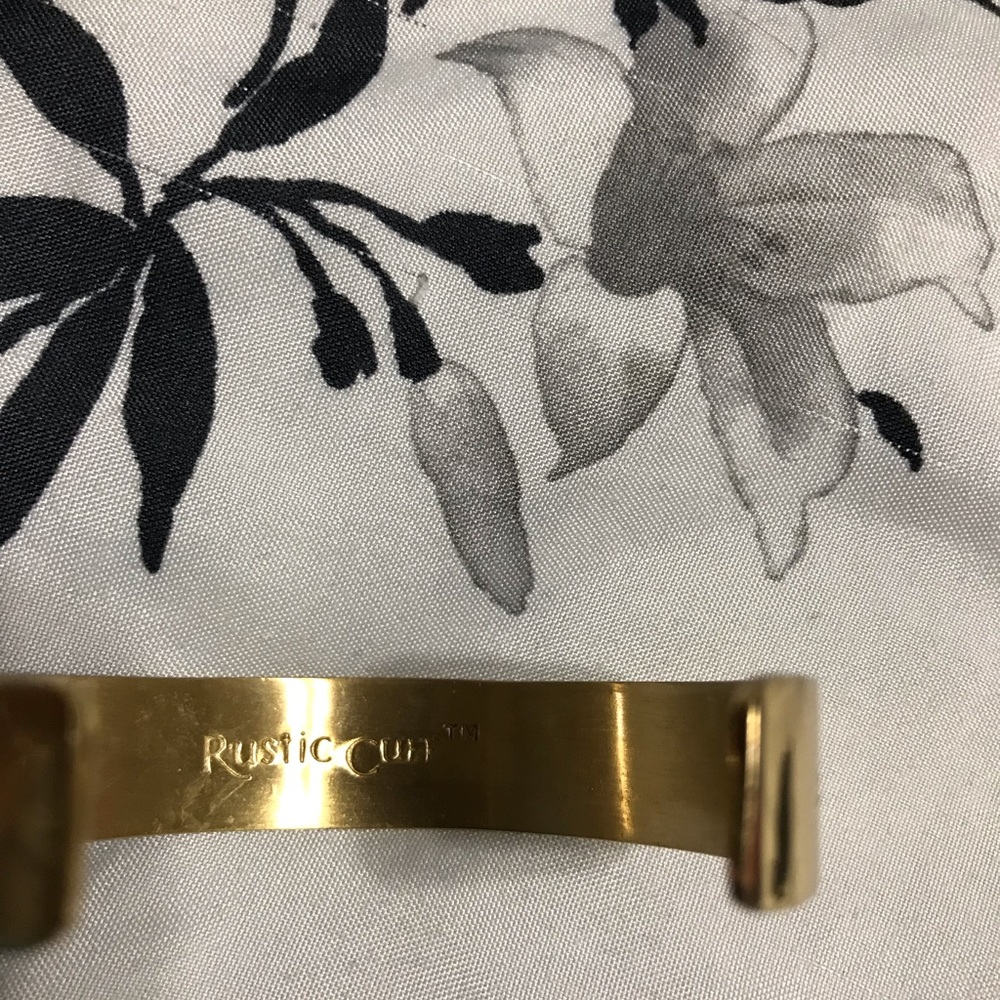 Rustic Cuff Bangle - image 2